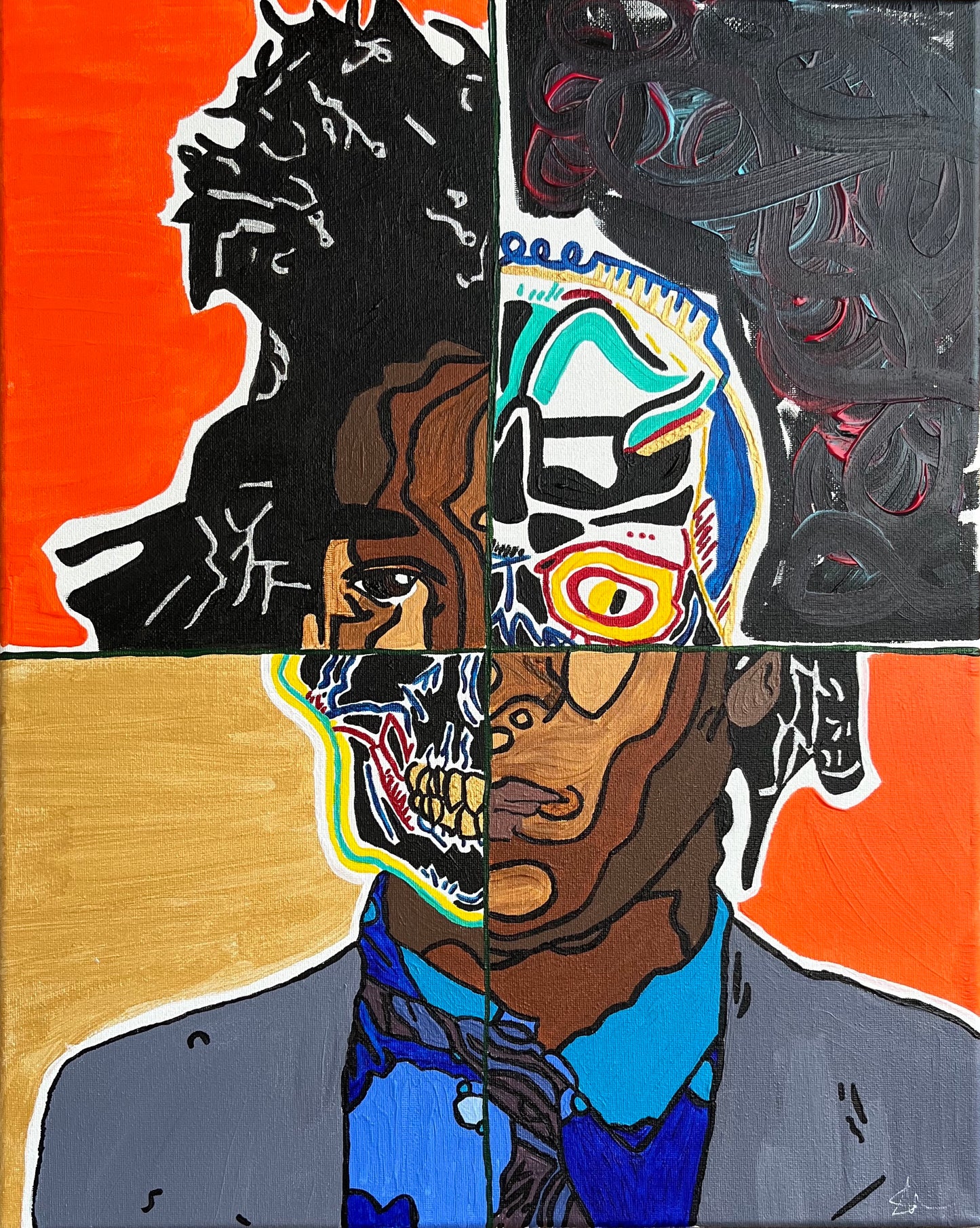 Basquiat Painting